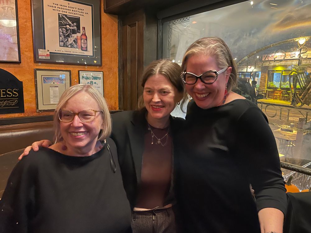 Me, Emily and Elly at the Irish pub afterward! 