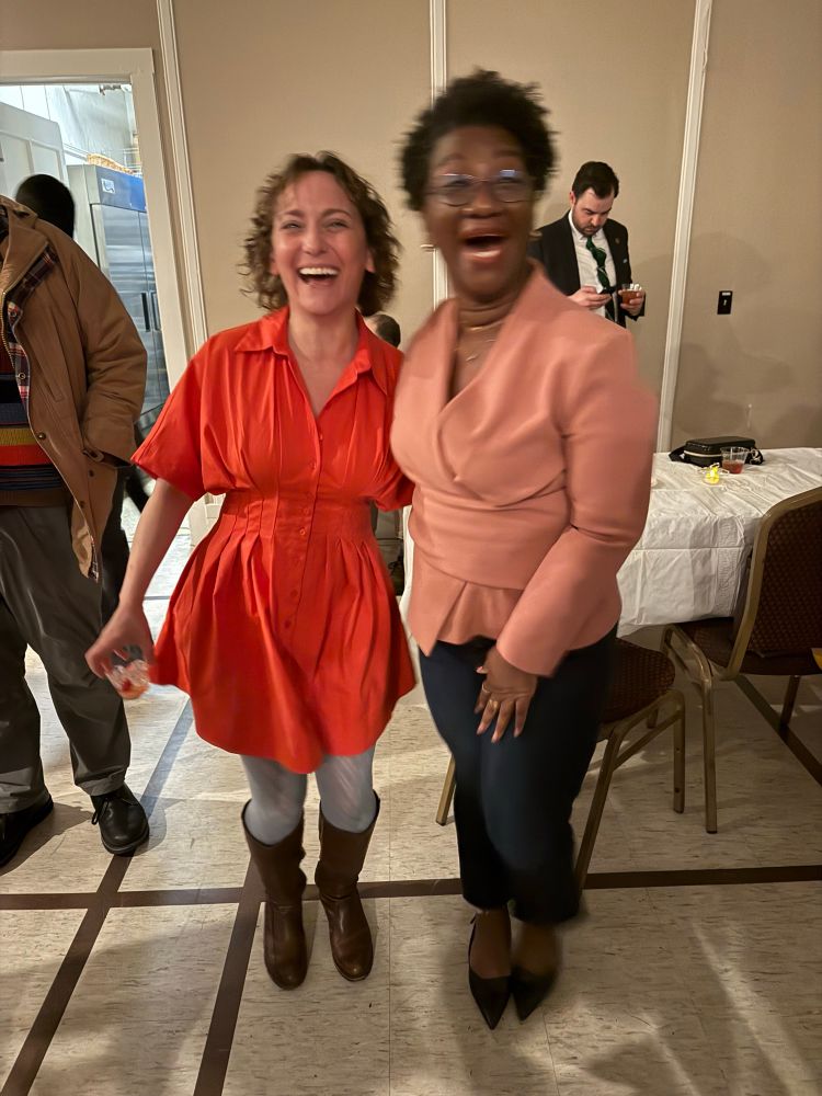 Cute selfie of me and Tressie McMillan Cottom