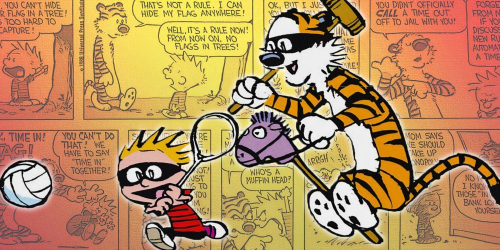 Calvinball is a fairly unique invention in Calvin and Hobbes, but it is somewhat simple to understand the game's otherwise complicated rules.