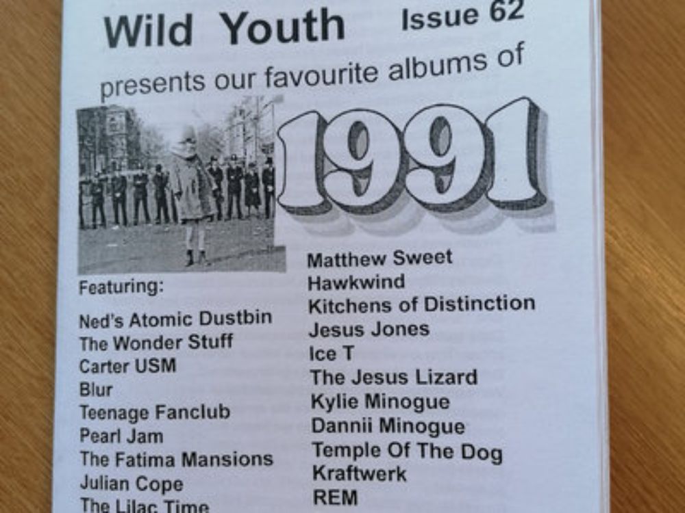 Lunchtime For The Wild Youth issue 62 - 1991 special from Lunchtime For The Wild Youth