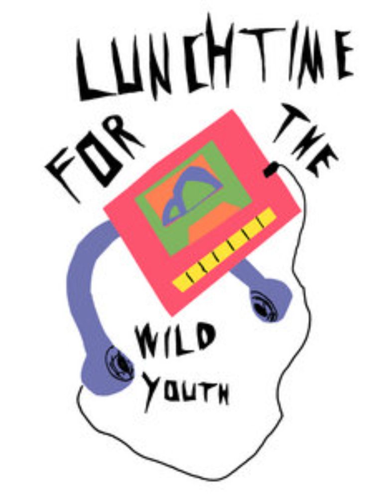 Merch from Lunchtime For The Wild Youth