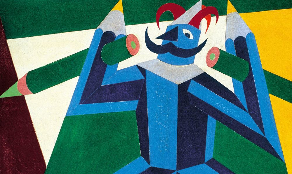 Uomo matita 
Fortunato Depero 