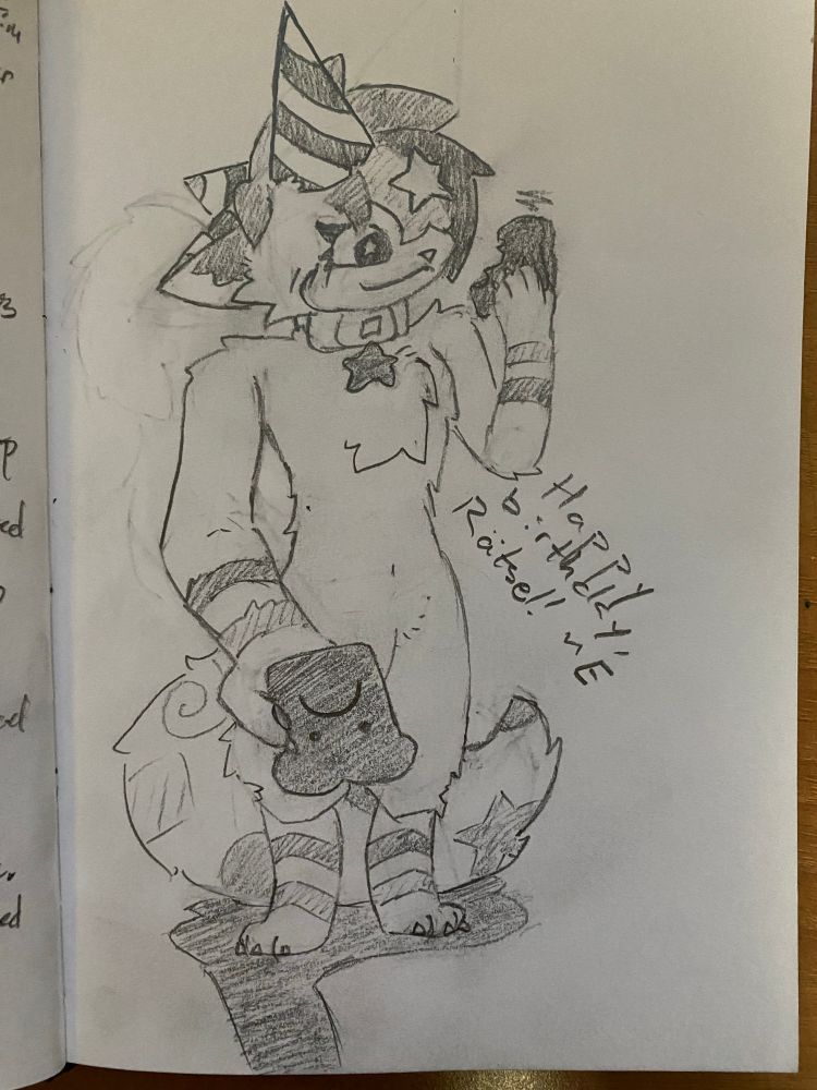 Rätsel, celebrating their birthday, handing you burnt toast