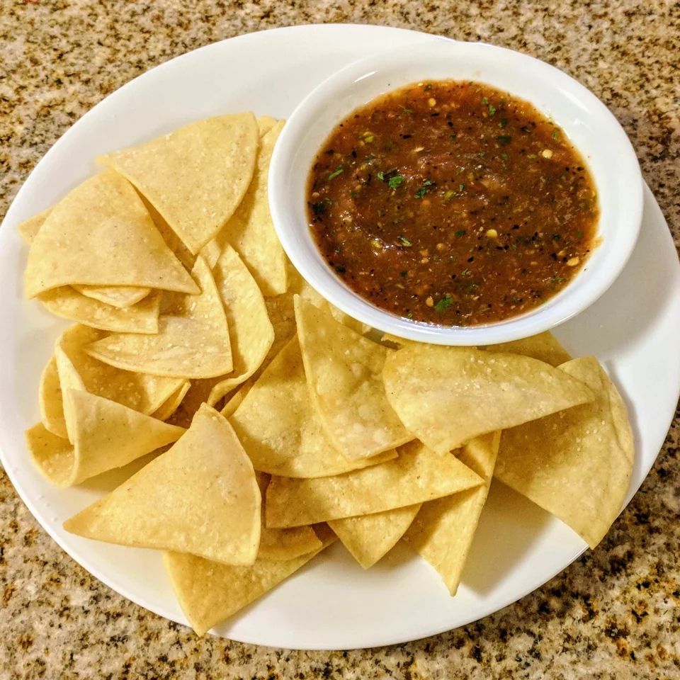 Chips and salsa. 