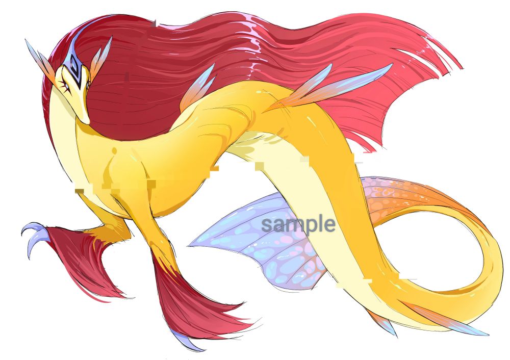 an original design for a fantasy creature I drew