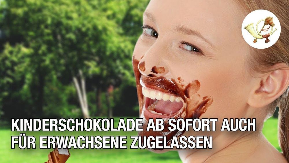 Kinderschokolade ab sofort auch für Erwachsene zugelassen