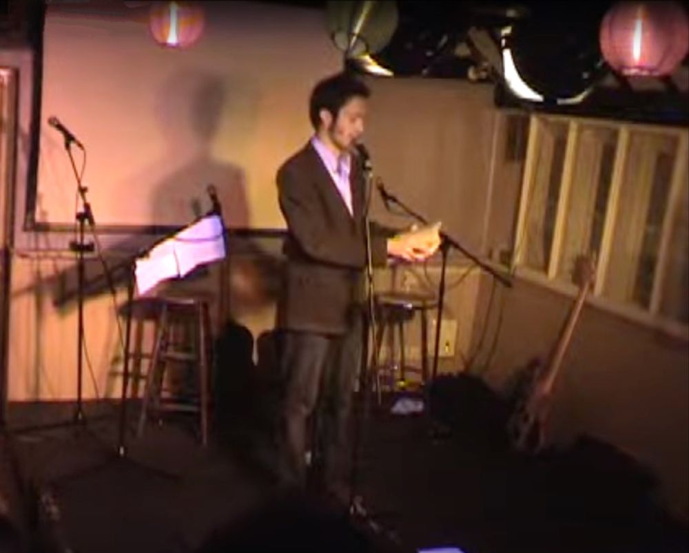 David Ephgrave starts the first show in 2008.
