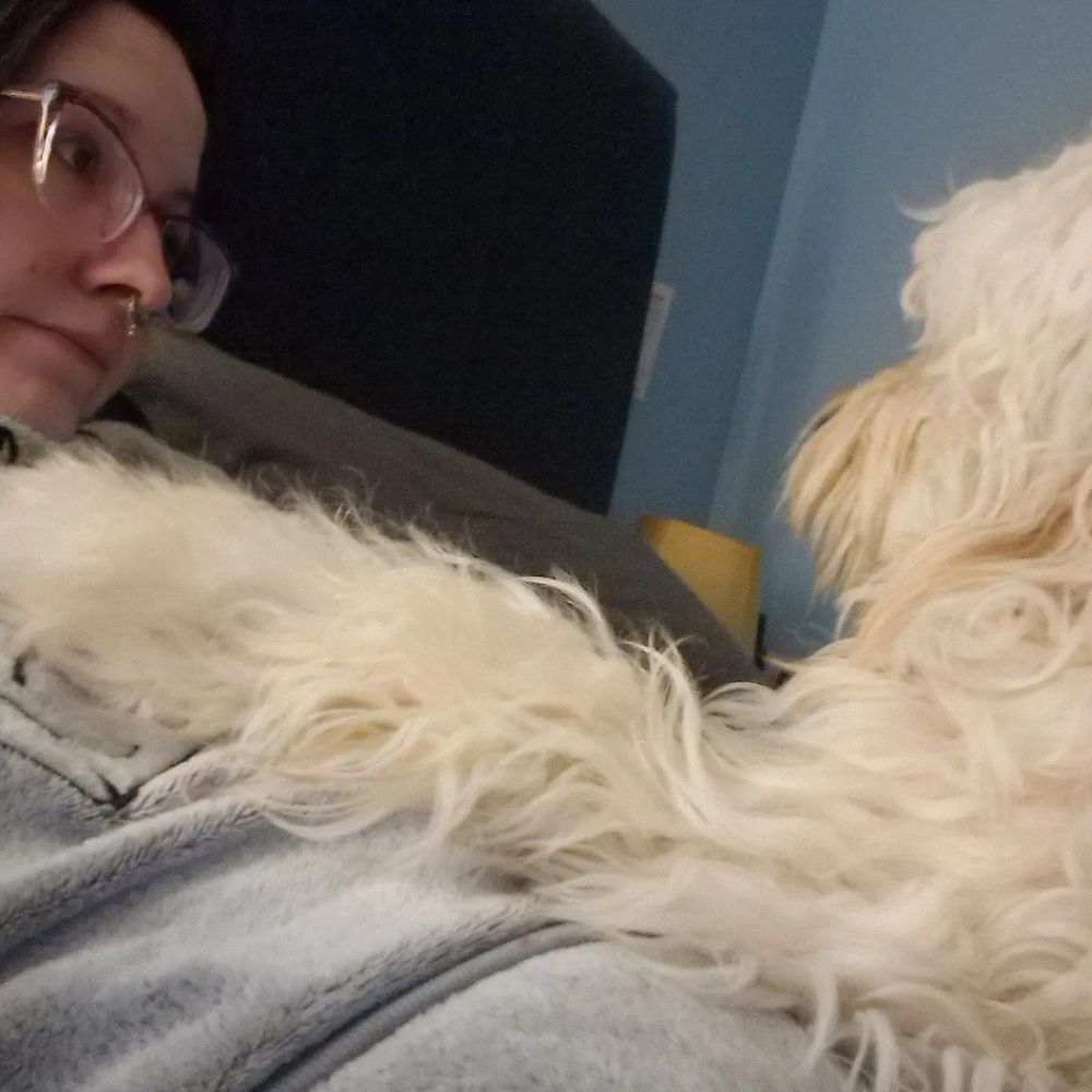 Woman with dog