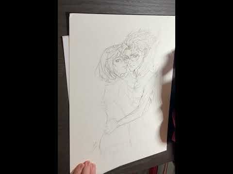 Dan Da Dan Lineart #dandadan #mangaartist #drawing #inking #anime #momoayase #okarun #kentakakura