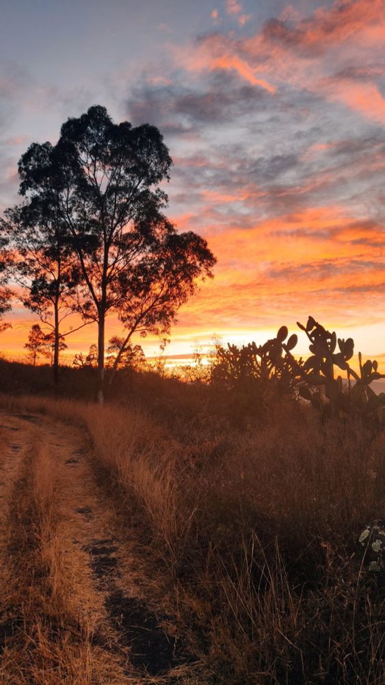 A sunrise over Central Mexico.