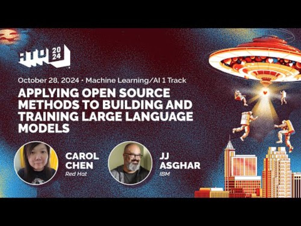 Applying Open Source Methods to Building and Training Large Language Models - Carol Chen & JJ Asghar