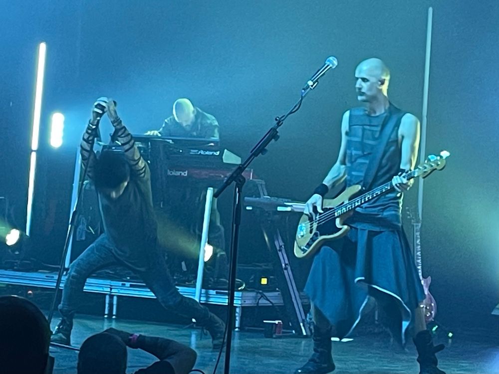 Gary Numan on stage