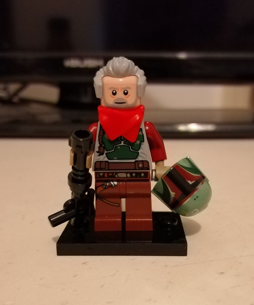 Custom Lego Star Wars Cobb Vanth minifigure.