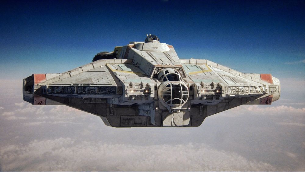 The Ghost from Star Wars.