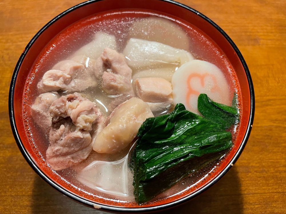 お雑煮。東京、山手。