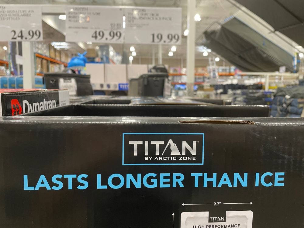 Ad slogan for product: "Lasts Longer Than ICE"