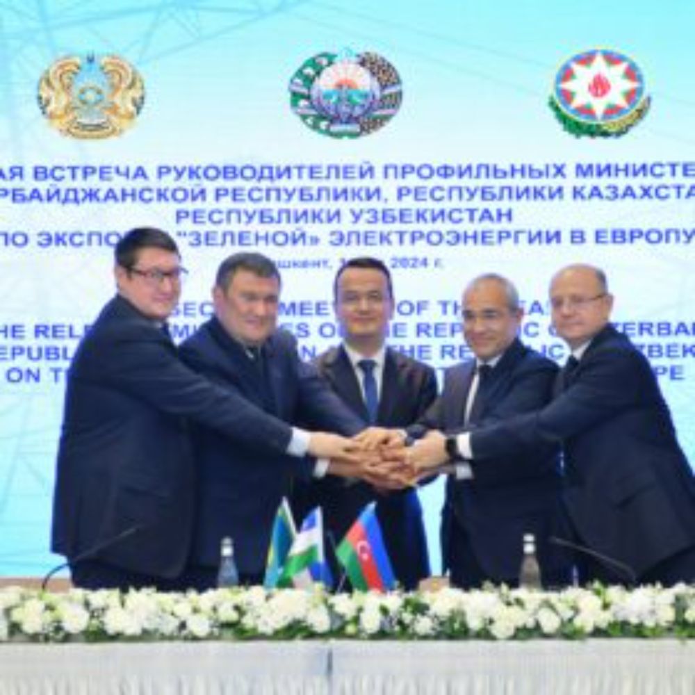 Azerbaijan, Kazakhstan, Uzbekistan plan energy interconnection