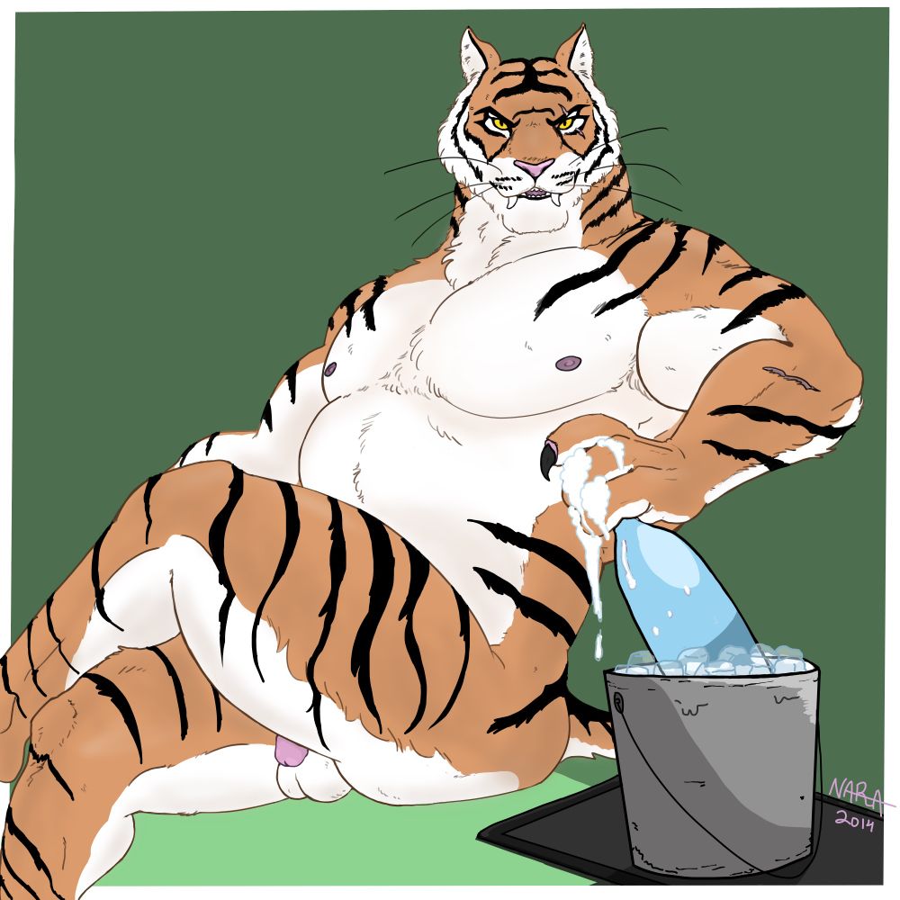 Oscar, from Fortnite, holding a leaky bottle in hand. Maybe he’ll share?