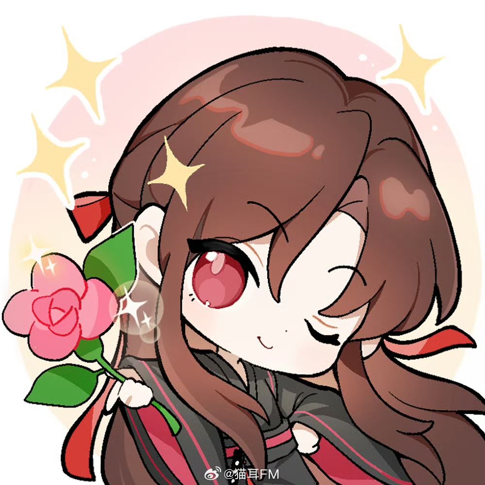 Chibi style Wei Wuxian emoji 