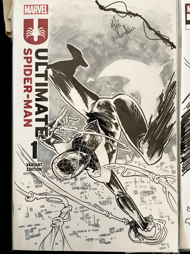 Miles Morales blank cover 