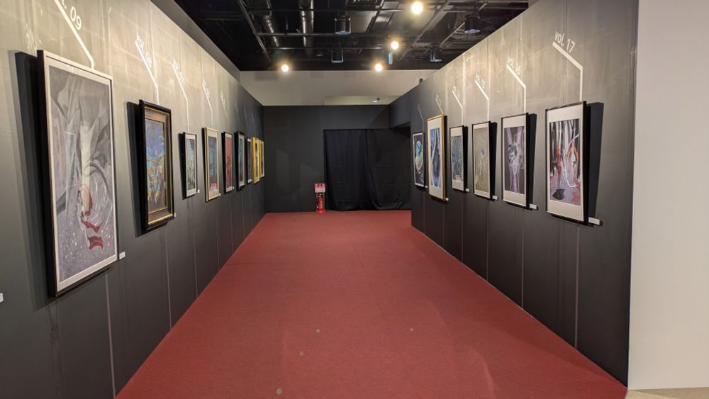 ファイブスター物語表紙カバー絵原画コーナー