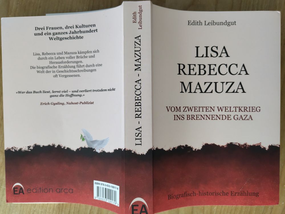 Buchumschlag des Buchs "Lisa Rebecca Mazuza" von Edith Leibundgut