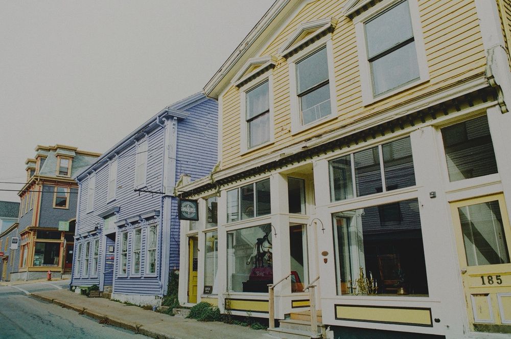 Lincoln street in lunenburg Nova Scotia 