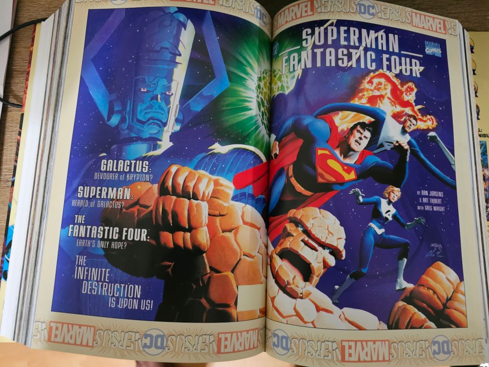 Cover of Superman Fantastic Four comic. 