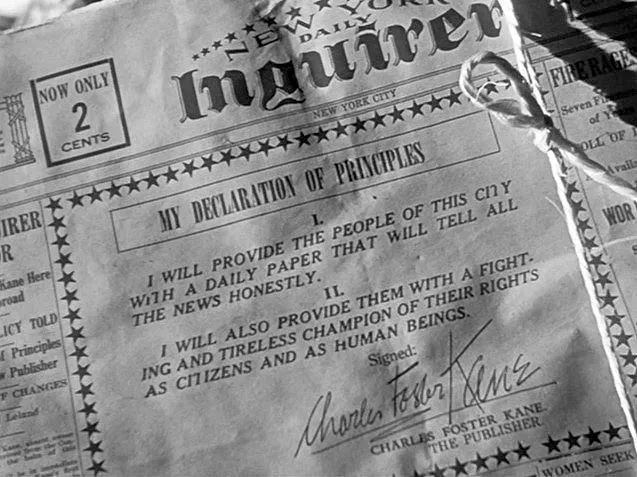 Kane's Declaration of Principles 