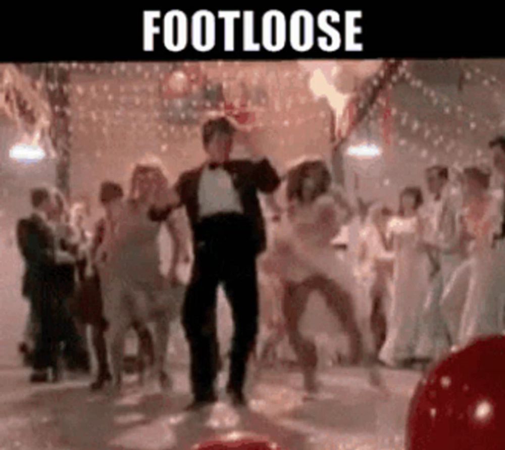 Footloose Kenny Loggins GIF