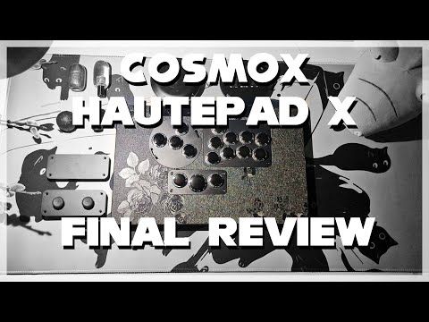 Cosmox Hautepad X Final Review~a modular fightstick and leverless that can do it all?