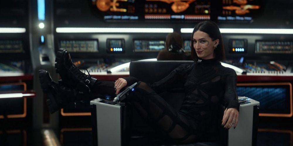 Captain Angel in Star Trek Strange New Worlds