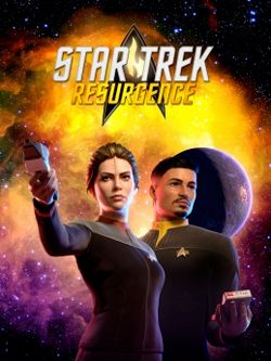 The main protagonists of the 2024 Star Trek Resurgence video game: First Officer Jara Rydek and Engineer Carter Diaz