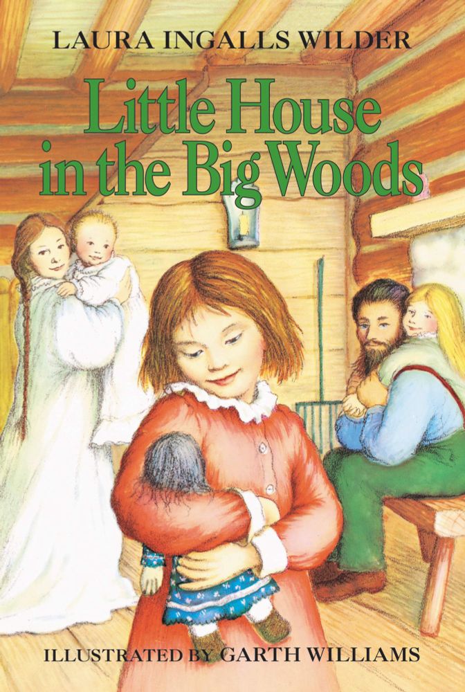 Cover:
LAURA INGALLS WILDER
Little House in the Big Woods