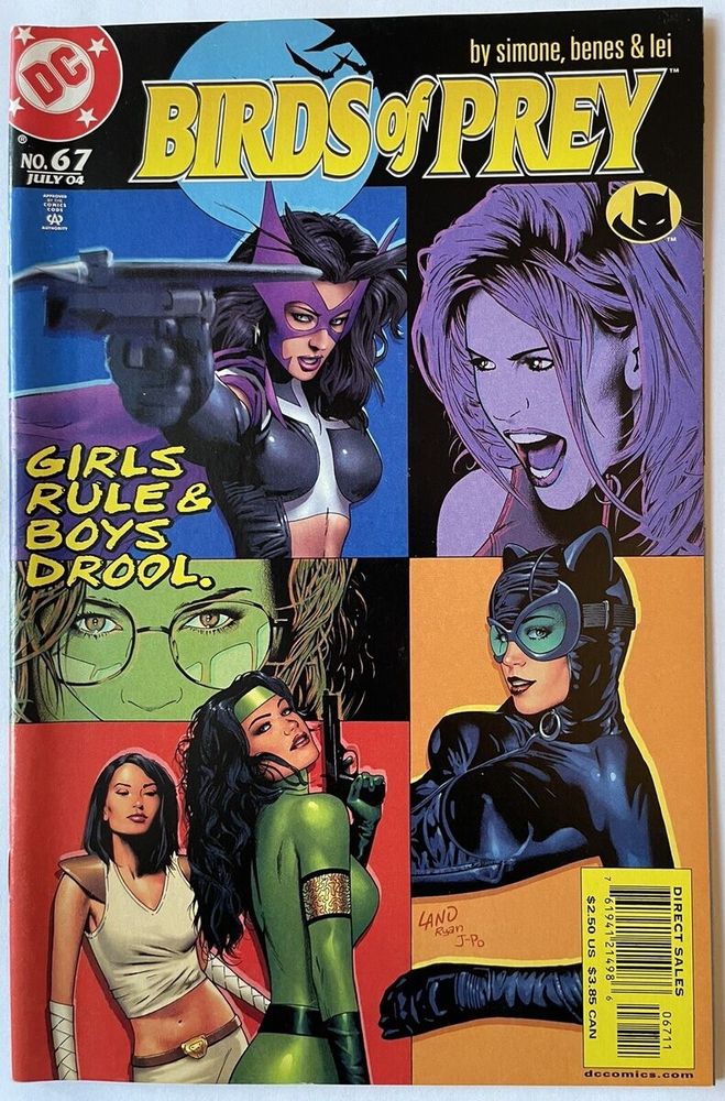 Cover for Birds of Prey #67
“Girls Rule & Boys Drool”