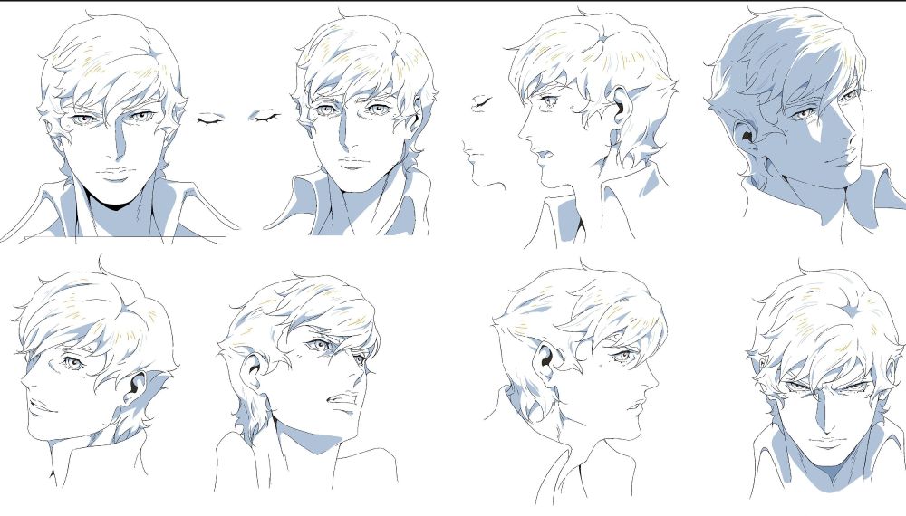 Expression sheet for Richter Belmont from Castlevania: Nocturne