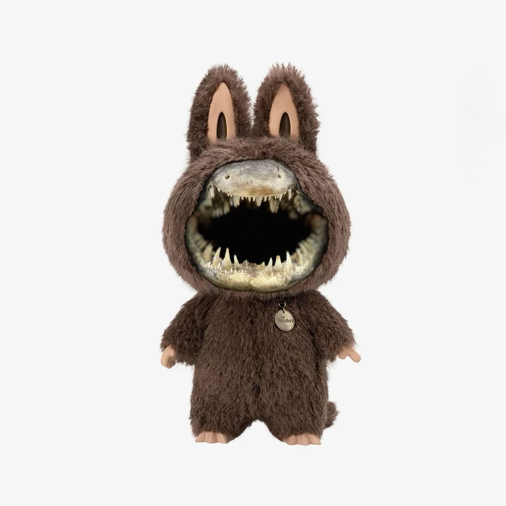 Labubu doll but with a gar skull for the face, making it awesome and somewhat terrifying. 