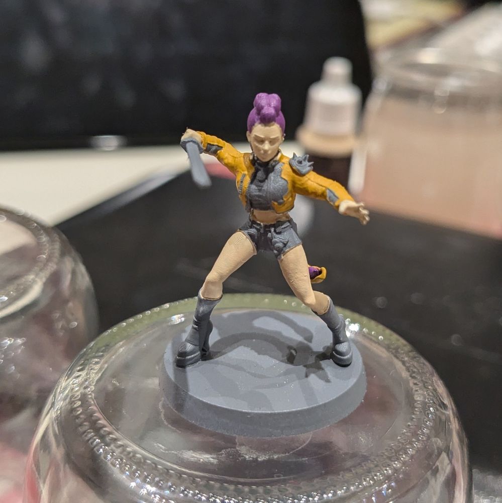 Close up of one of the Rumi minis