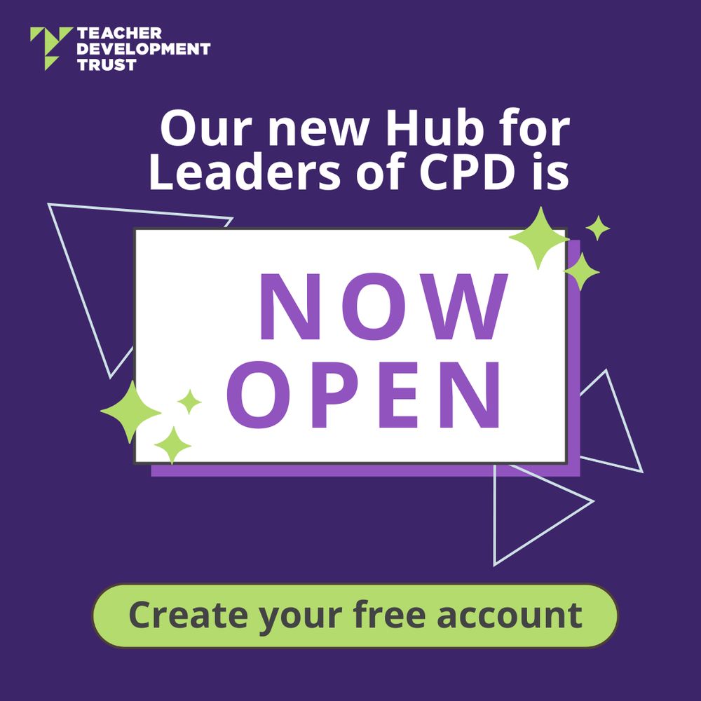 our new hub for leaders of CPD is Now Open - create your free account