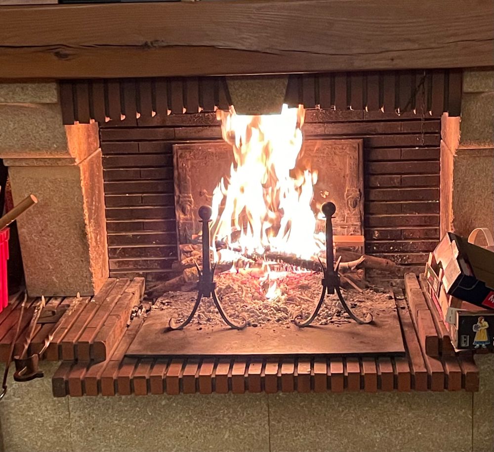 Feu de cheminée