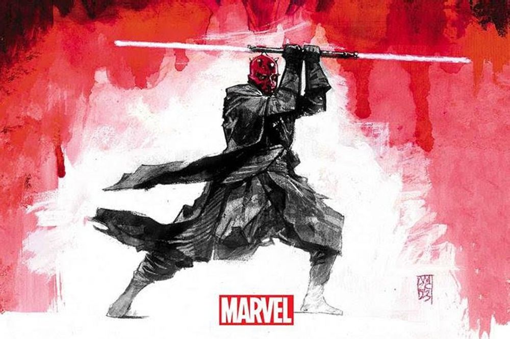 Marvel #Comics Announces ‘#StarWars: #DarthMaul – Black, White, & Red’ Miniseries By #BenjaminPercy & #StefanoRaffaele