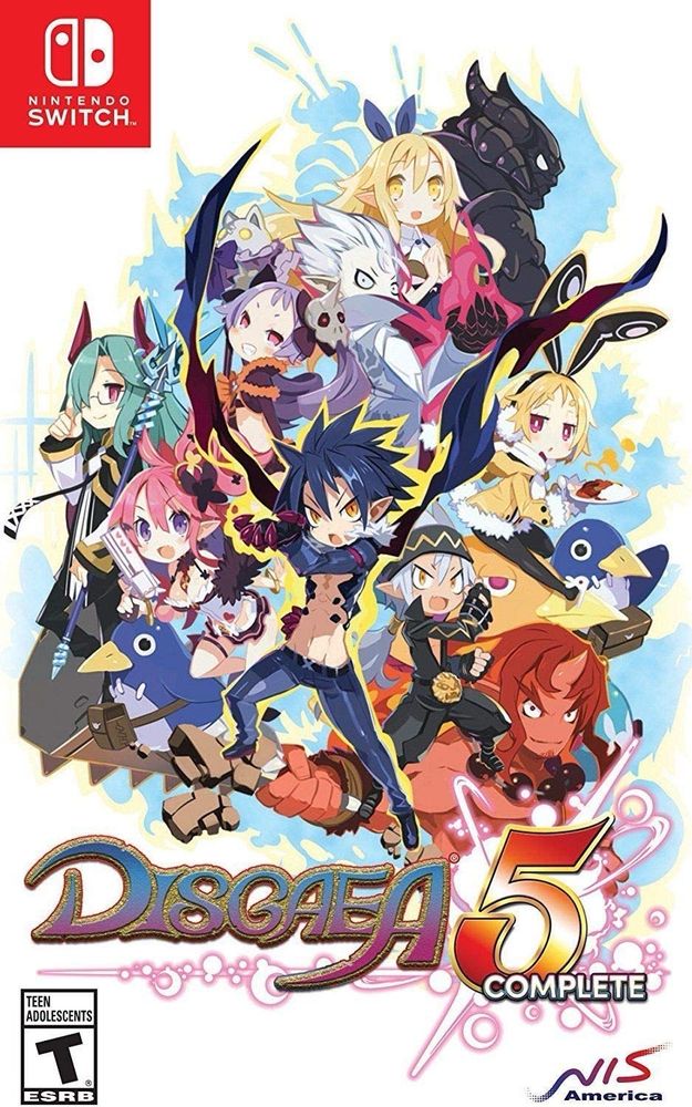 Disgaea 5 box art