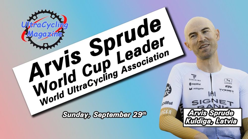 UltraCycling Magazine Live with Arvis Sprude, World Cup Leader