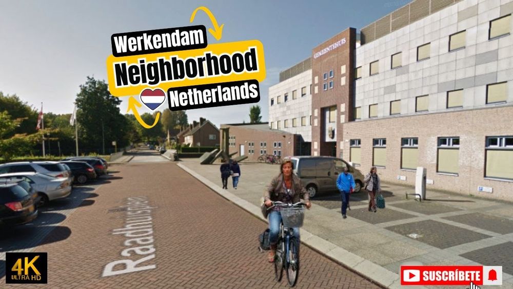 E-biking 🇳🇱: Werkendam Neighborhood, Netherlands | Werkendam 2024 – 4K HDR