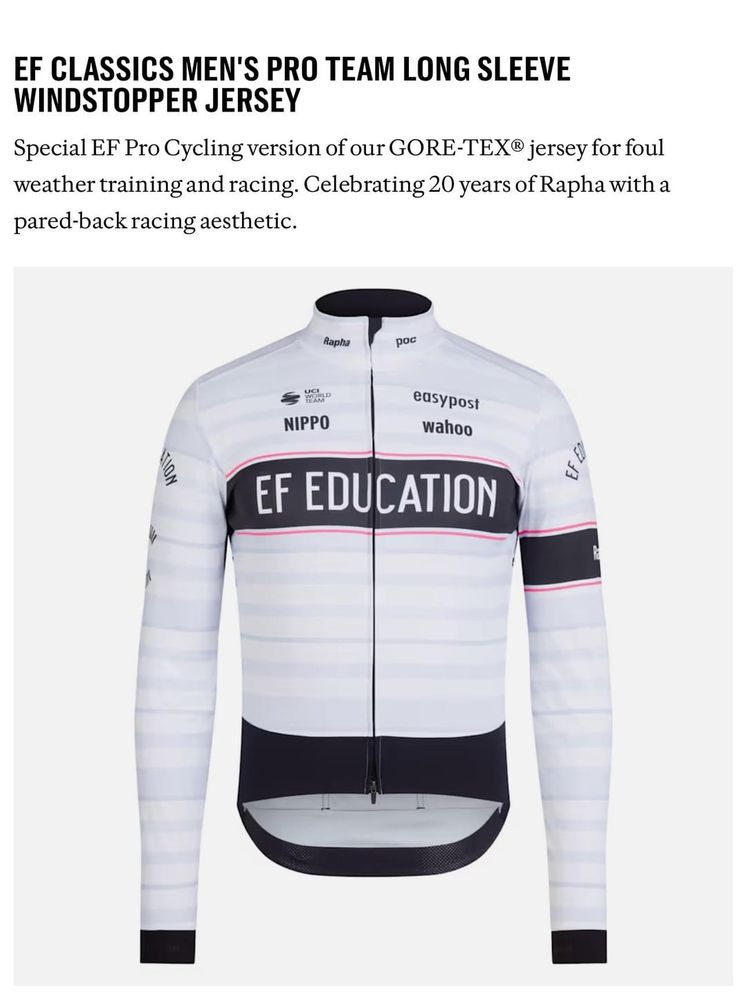 Rapha ES Classic collection