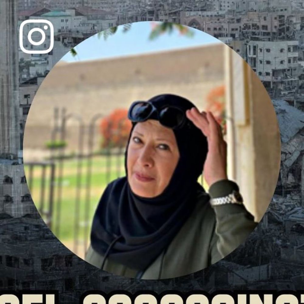 MintPress News on Instagram: "Israel assassinates Dr. Soma Baroud, the sister of MintPress writer Ramzy Baroud

Israeli forces carried out airstrikes in the Khan Yunis area in Gaza targeting the taxi ...