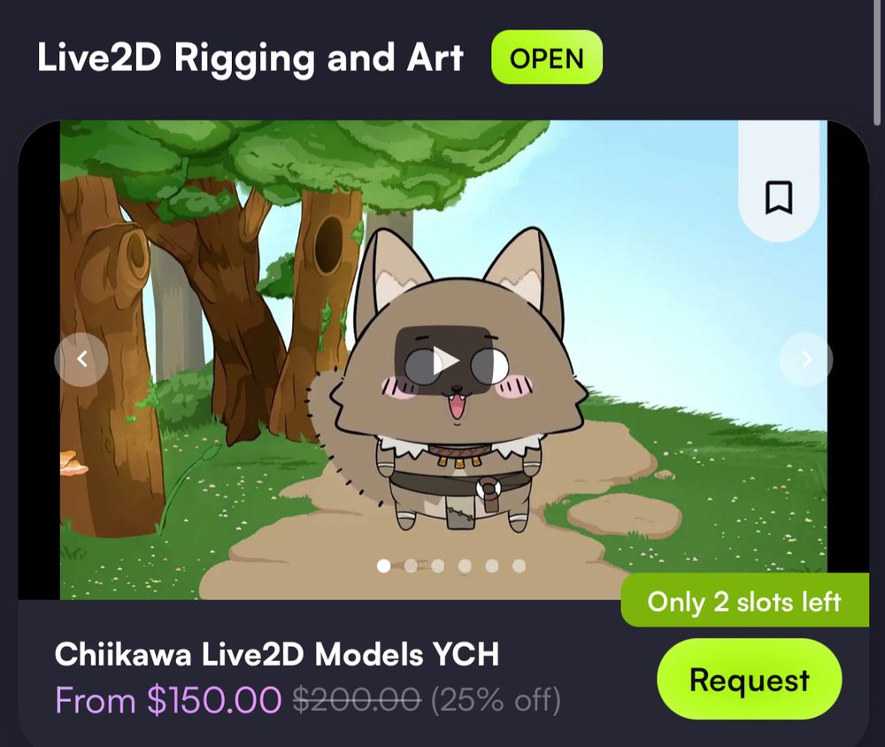 Chiikawa live2D model