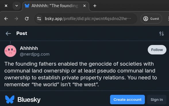 Just the post you will see after you've done the whole thing (unless it's deleted). The content of the post doesn't matter.