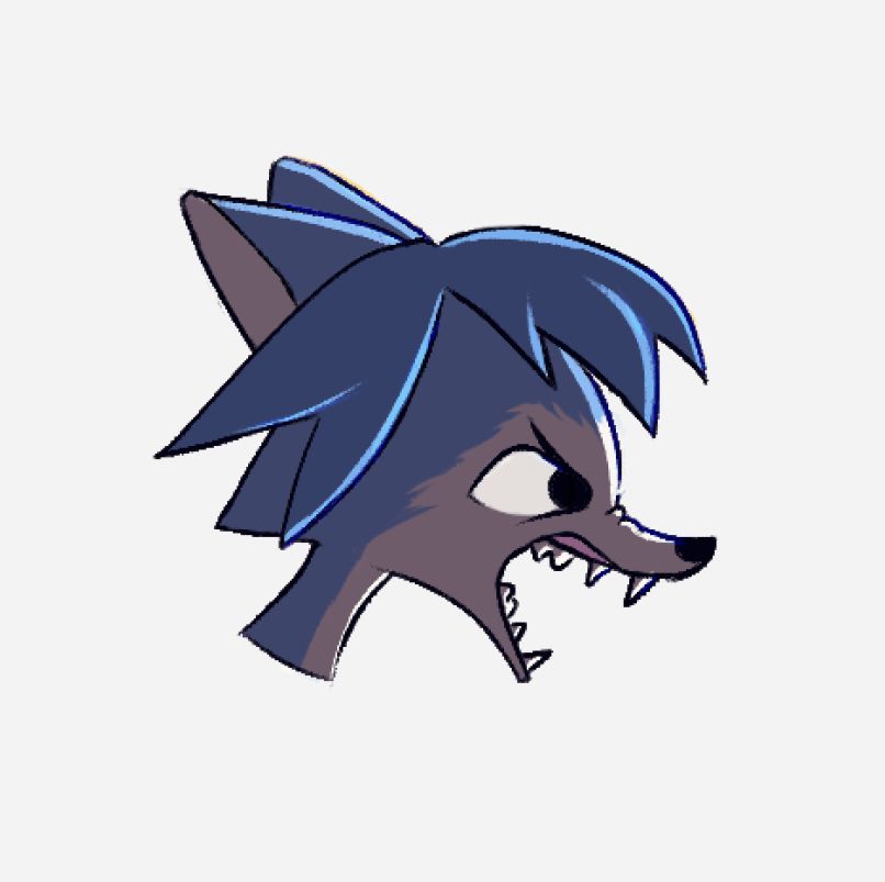 krystal blue fox do a screm