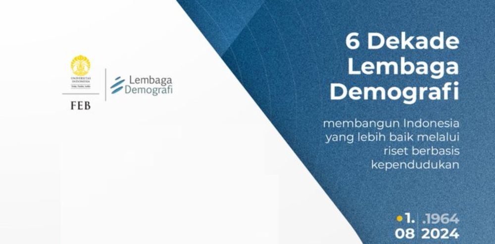 Welcome! You are invited to join a webinar: Enam dekade Lembaga Demografi FEB UI: Generasi Silver aktif dan sejahtera di Indonesia Emas 2045. After registering, you will receive a confirmation email a...